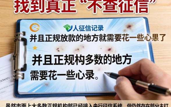 正规不查征信的网贷小，归集五个无视征信好下款的借款app