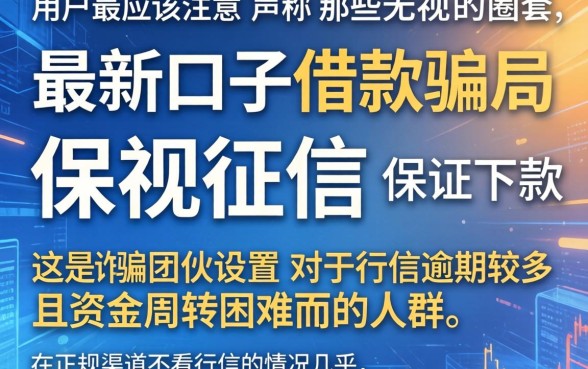 最新口子借款骗局，精选5个逾期太多能下款app