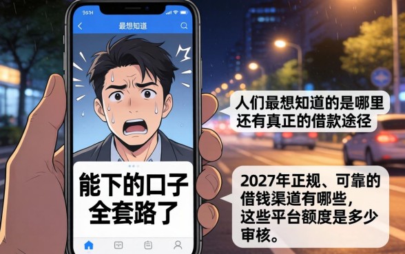 能下的口子全套路了，整理五个值得信赖的借钱口子