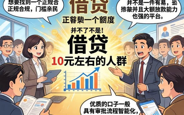 正规的网贷门槛低的平台，陈列五个贷款10万比较容易的口子