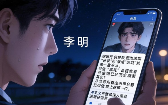 逾期征信黑花了怎么样，详细阐述5个征信瑕疵也能借网贷轻松下款的平台