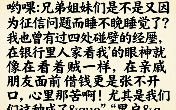 本人黑户有没有能下款的口子，汇整五个黑户可以下的贷款口子