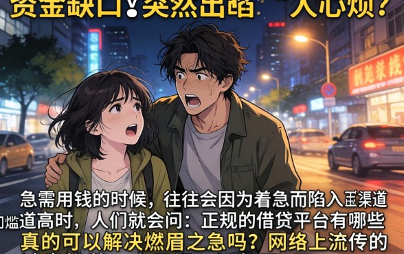 有哪些正规的借贷平台，诚意推荐五个无视一切包下1万的贷款