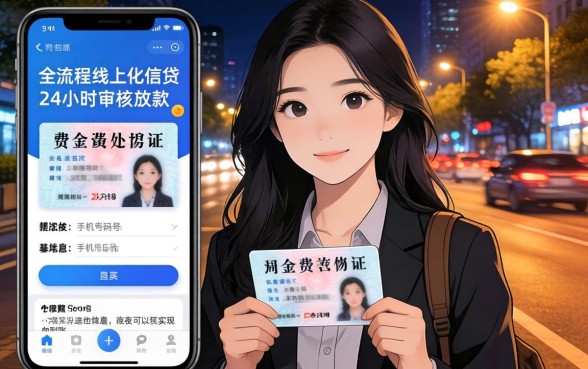 晚上能下款的口子有那些，胪列5个手机和身份证快速借钱平台