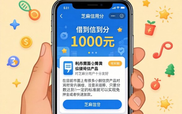 手机怎么借钱1000，概览五个芝麻信用可以借钱的软件