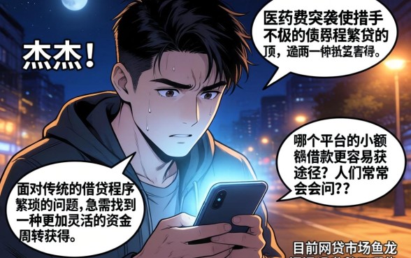 哪个平台小额借款好借一点，概览5个高能分期贷款口子新秀