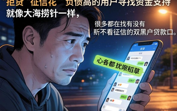 贷款老口子能下的，诚意推荐5个无视双黑能下款的口子