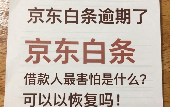 京东白条逾期了能恢复吗,热忱推荐5个不看黑户下款的软件