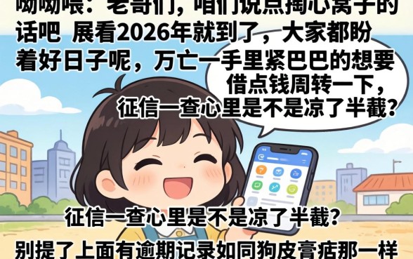 2026年有什么好日子，枚举5个失信人员可以借钱的网贷软件