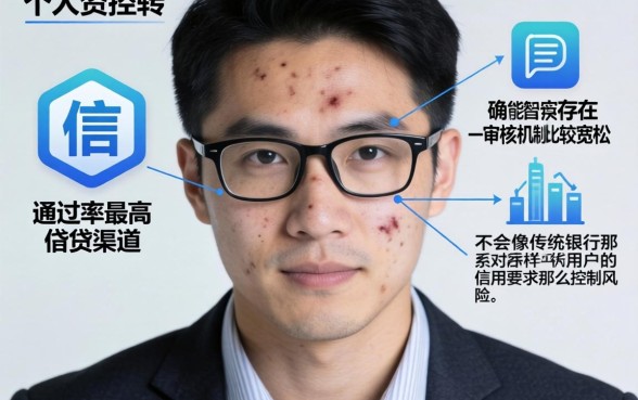 给前期秒下没套路的口子,整理5个征信瑕疵也能借网贷轻松下款的app