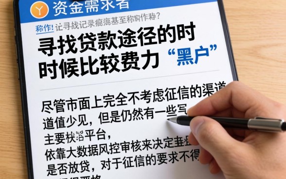 有哪些黑户也能下款的口子，鼎力推荐五个小额贷款不查征信的软件