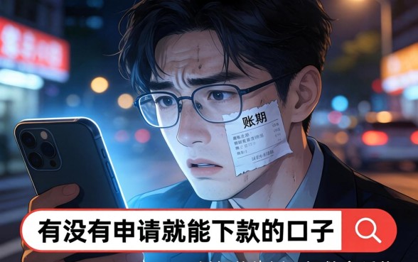 有那种申请就下款的口子吗，揭秘五个黑户下款口子