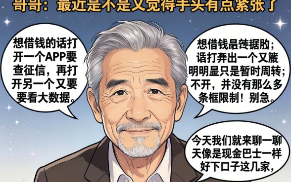 现金巴士一样好下的口子，条列五个不看负债的网贷软件