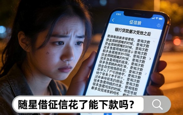 随星借征信花了能下款吗，遴选5个无视黑白好下款的口子