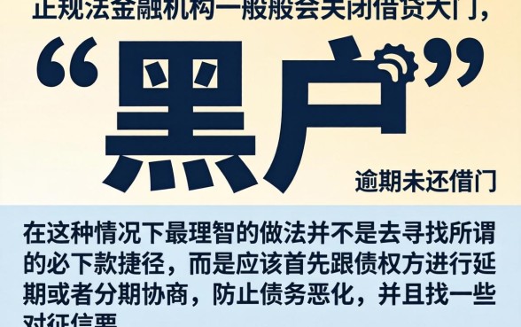 征信黑花了后不还钱怎么办,罗列5个黑户必下款的口子