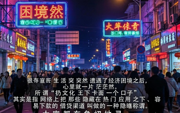 扔文化的王下面一个口子，精选五个无忧速借当天放款的口子