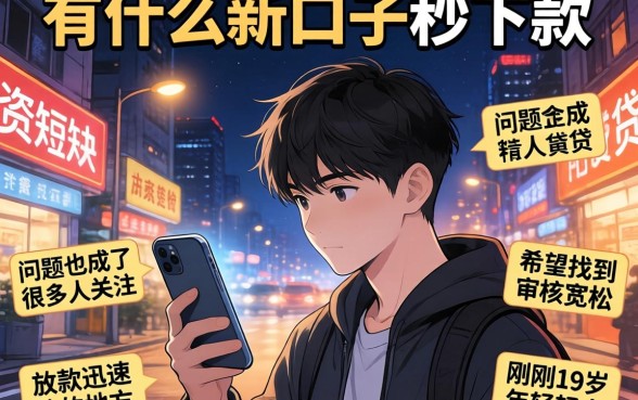 有什么新口子秒下款的，诚意推荐五个满19岁可以借款的软件