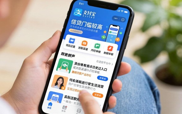 双黑也能下的口子，详细阐述5个手机支付宝小额贷款的软件