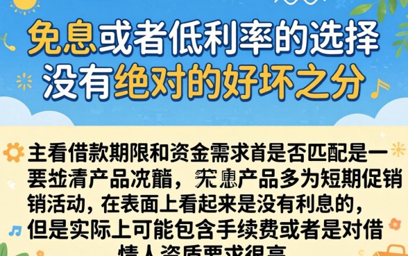 贷款免息和低息哪个好点，归纳5个必下的小额贷款软件