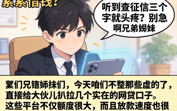 手机上借钱哪个平台借的多点，枚举五个急用钱5000快审快贷无需征信软件