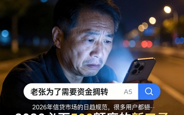2026必下500额度新口子，汇总五个比较靠谱的借钱口子