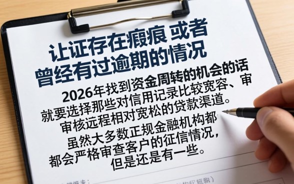 2026有逾期能下款的口子，倾情分享五个黑户好下款的平台
