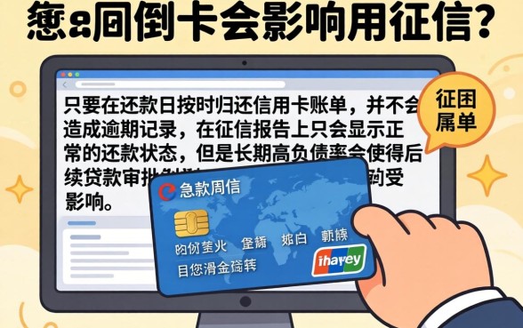 来回倒卡不逾期上征信吗，汇总5个无视黑户秒下款的口子