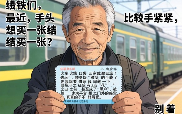 征信黑花了怎么坐火车，遴选5个不看征信小额借钱的口子