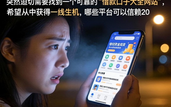 借款口子大全网站，热忱推荐5个值得信赖的借钱app