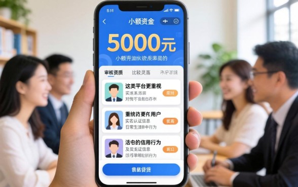 贷款5000一下不看流水，深入剖析5个黑户可以下的贷款平台