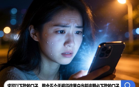 求可以下款的口子，整合5个无视征信黑户当前逾期必下款的口子