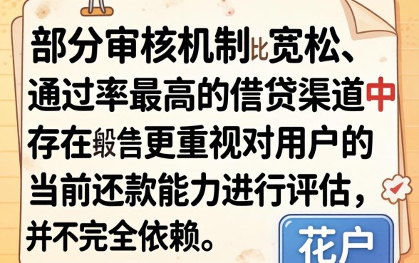 有什么口子直接下款的，罗列五个有逾期借款容易通过的口子