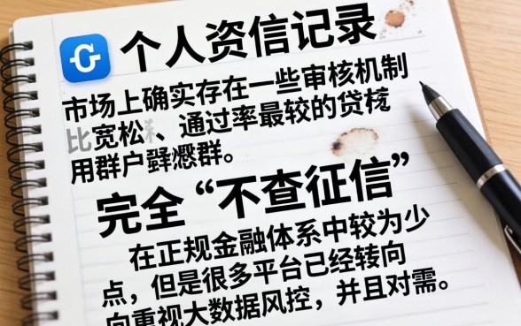 现在比较容易下款的贷款平台，规整五个真正不查征信的贷款软件