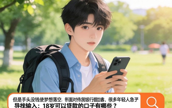 贷款18岁能贷的口子，胪列五个网贷口子风控不严的口子