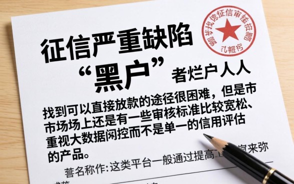 黑户烂户必过秒下款口子，详细阐述5个网贷黑户必过软件