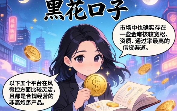 梦见别人给我一个黑花口子，汇总5个黑白贷款不是高炮的app