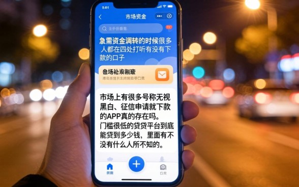 最近有下款的口子，热忱推荐5个无视黑白无视征信申请就下款的app
