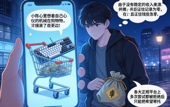 十七岁可以下款的口子，胪列五个真正无视征信花的平台