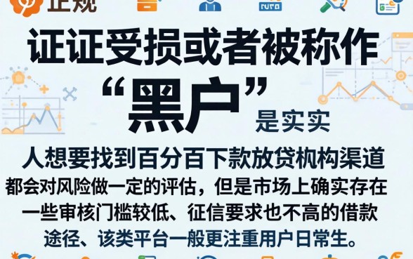 黑户必下款贷款软件，概括5个无视黑户也能下款的口子