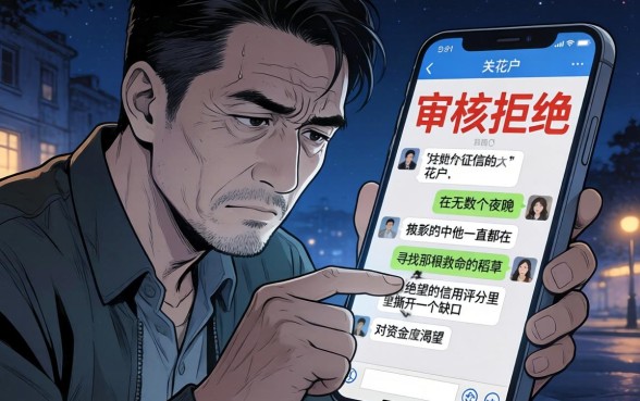 黑户五百秒下的口子，胪列五个征信花居然都下款了的口子