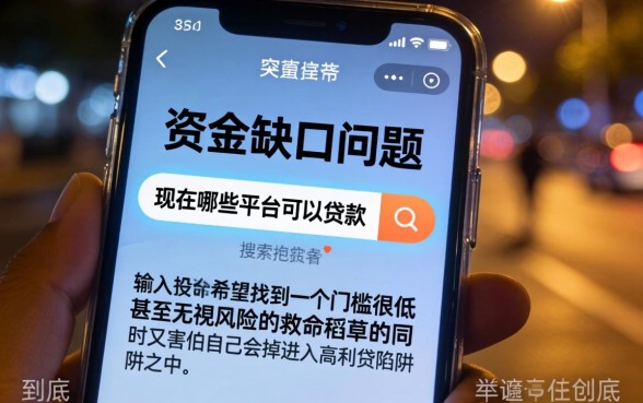 现在什么平台贷款好贷，鼎力推荐5个网贷口子风控不严的app