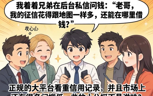 来分期征信花了好通过吗，归纳五个无视黑白的网贷app