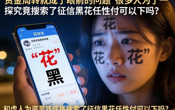 征信黑花了任性付能下吗，梳理5个黑户贷款必下口子app