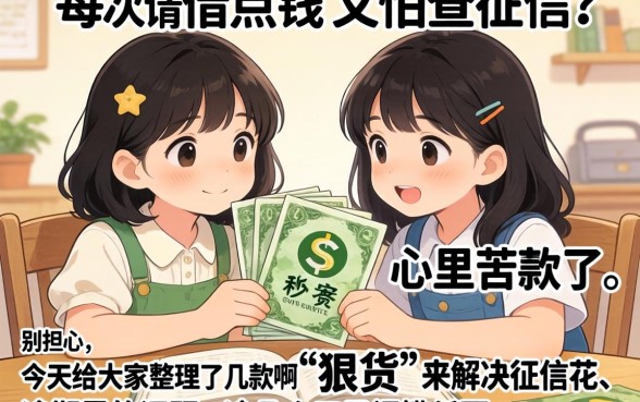 逾期黑户还能下的口子，理出5个无视一切的网贷