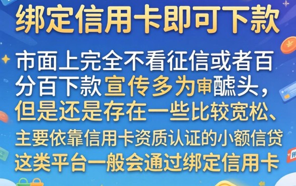 绑定信用卡就下款的贷款，归纳5个无视逾期大数据花户黑户app