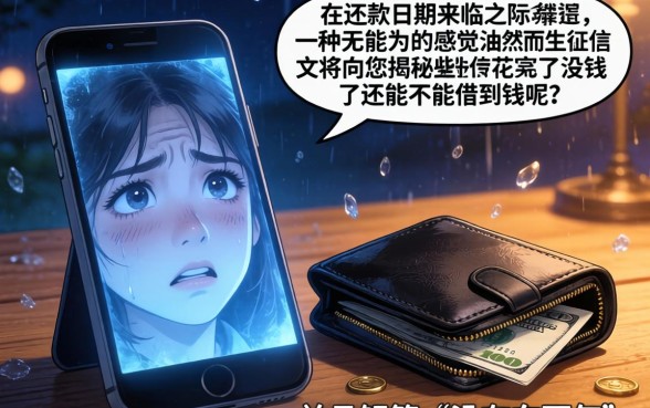什么都没有如何借钱呢，枚举五个无视黑白100%秒下网贷平台