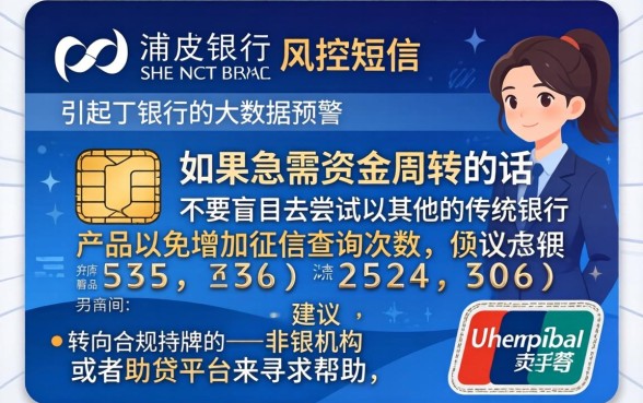 浦发银行风控短信提示，陈列五个值得信赖的借钱app