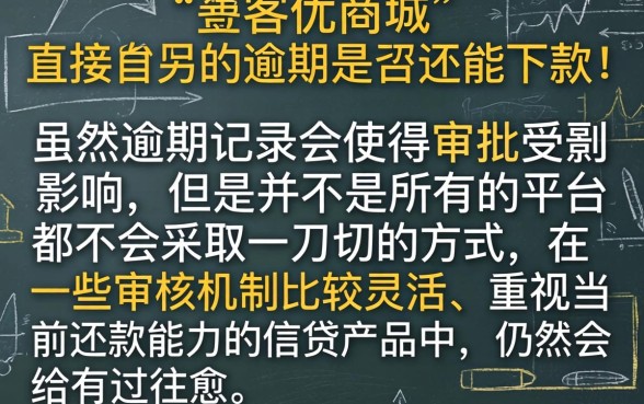 来客优商城有逾期的好下款吗，理出5个闪电审批的平台