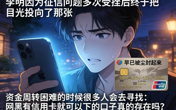 网黑有信用卡就能下的口子，条列5个无视黑白百分百下款的借款平台