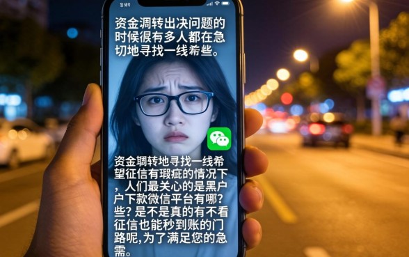 黑户下款微信平台有哪些，详细阐述五个最新能下来钱的软件